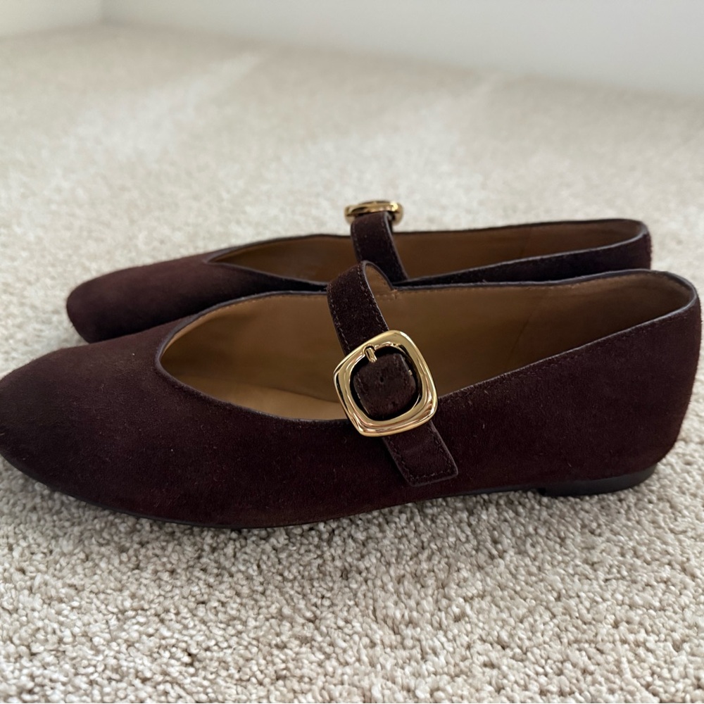 Madewell Remy Ballet Flat in Suede - Picture 4 of 9
